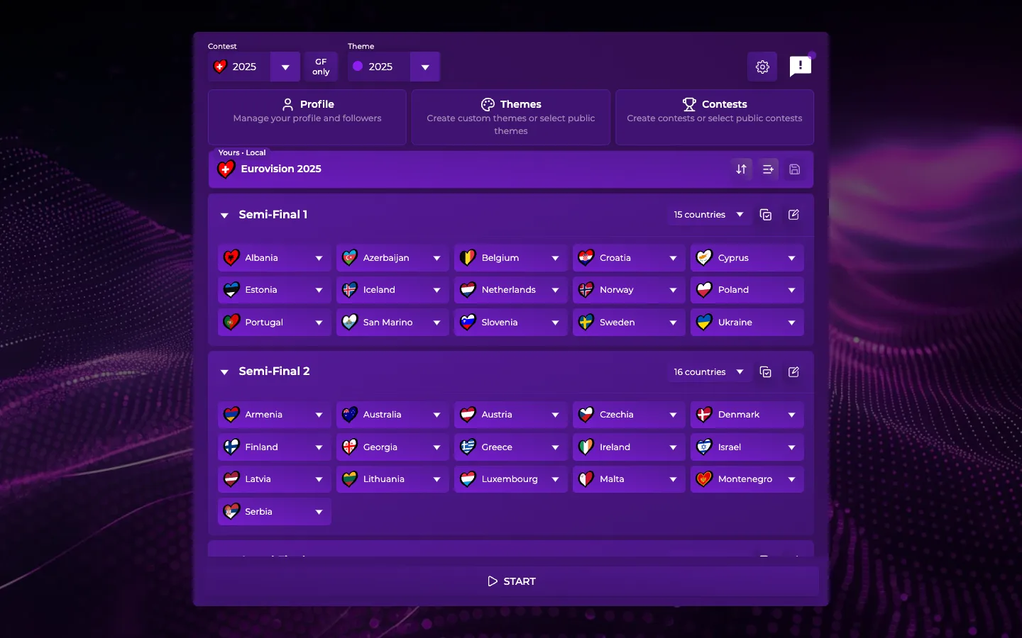 douzepoints.app landing page
